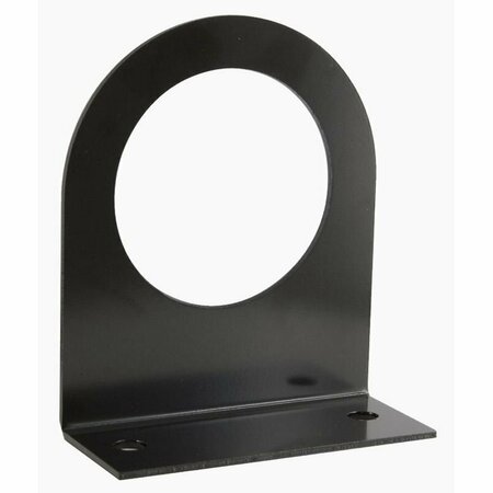 OPTRONICS Black Steel Bracket For 2.5in. Lights For Use With Grommet, No Cutout In Trailer Frame Required BK55BB